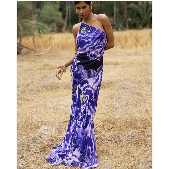 Rat & Boa Dresses & Skirts - RAT & BOA SIMONETTA PURPLE MAXI DRESS SMALL